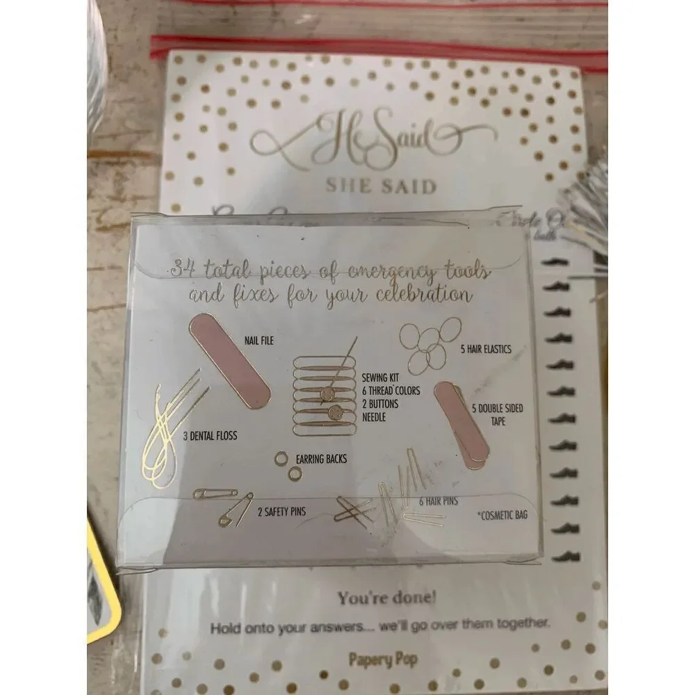 Bridal Shower Accessories (Rae Dunn Bride to Be Mug)